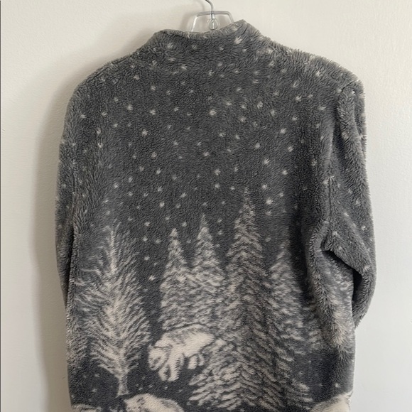 Northern Reflections Gray and White Ski Jacket vintage - Picture 3 of 7